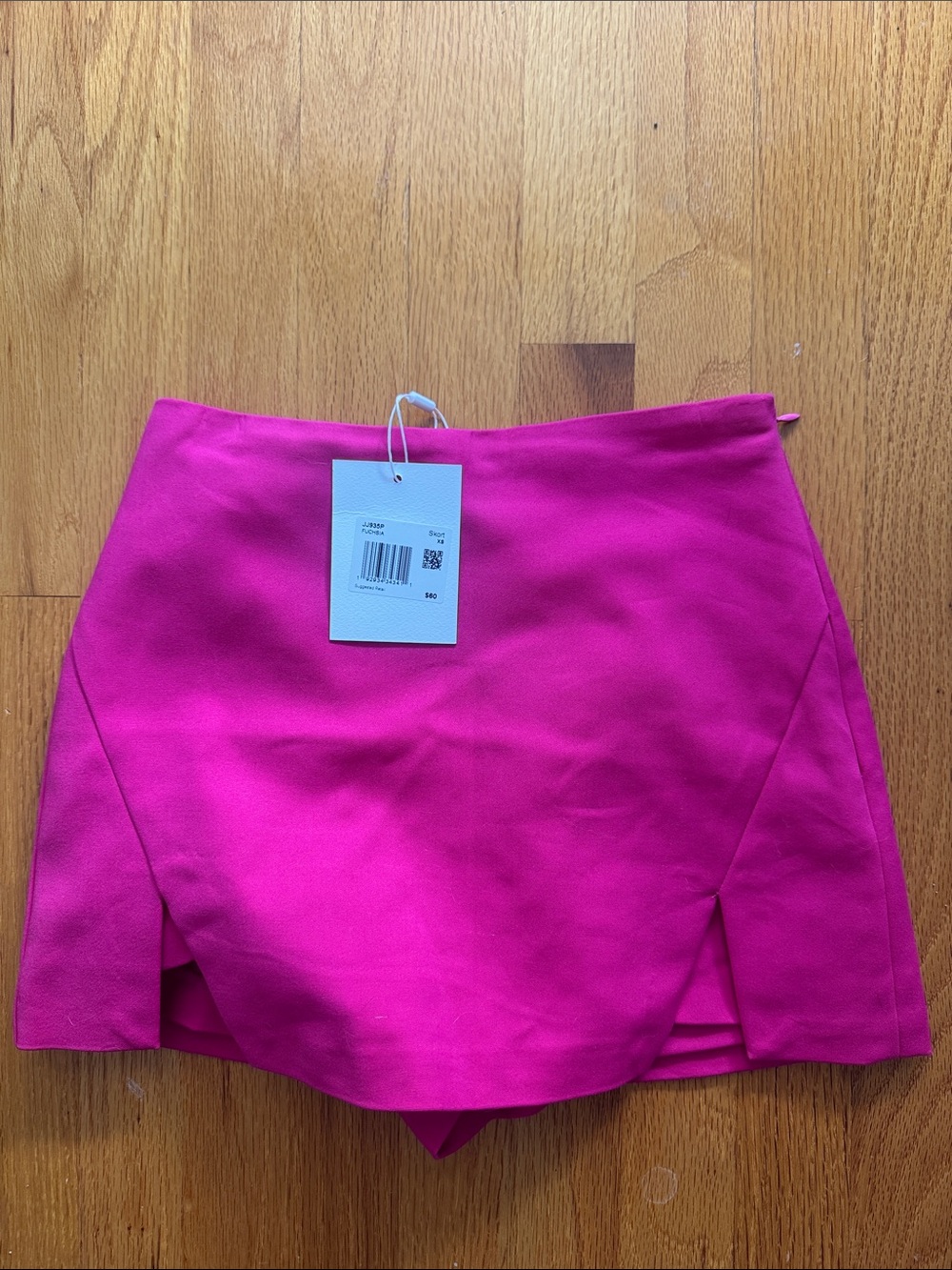Endless Rose Fuchsia XS Skort - Bright Pink Mini